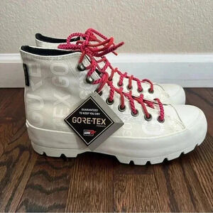 Converse Women Chuck Taylor All Star Lugged Winter High GTX Egret Prime Pink 9